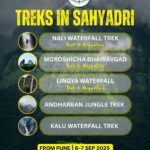 Sahyadri treks: Waterfalls and jungle adventure, Sep 2025.