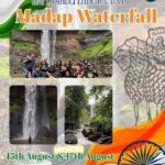 Madap Waterfall Independence Day event, August 15-17.