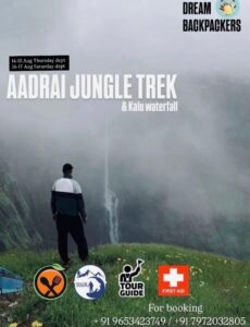 Aadrai Jungle Trek and Kalu Waterfall adventure.