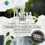 Adventure trip to Lingya Ghat 2025 details.