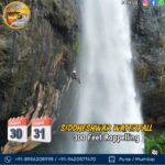 Rappelling at Siddheshwar Waterfall event details.