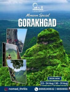 Gorakhgad Monsoon Trek Adventure Event Promotion