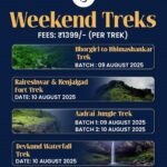 paydal weekend treks 9th 10th aug
