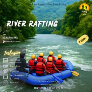River rafting adventure in Kolad with inclusions.