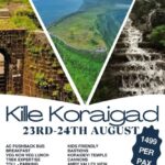 Kille Koraigad trek promotion with scenic views.