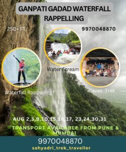 Ganpati Gadad trekking and rappelling event poster