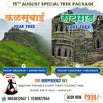 Trek package to Kalsubai Peak and Raigad Fort.