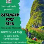 Ratangad Fort Trek, August, Tranquil Trails event.