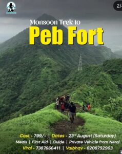 Monsoon trek to Peb Fort, August 23rd.