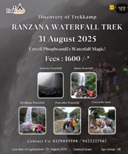 Ranzana Waterfall Trek details and contact information.