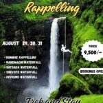 Kumbhe Waterfall rappelling adventure in Maharashtra.