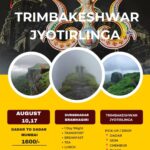 Trimbakeshwar Jyotirlinga trekking tour poster in Mumbai.