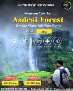 united travellers pune aadrai trek 9th 10th