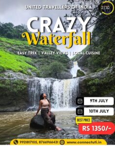 united travellers pune waterfall trek 10th aug