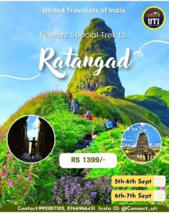 Ratangad flower trek promotion, September dates available.