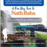 Trek to Nath Baba, September 7, 2025.