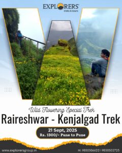 Trek through Raireshwar Kenjalgad, September 2025 adventure.