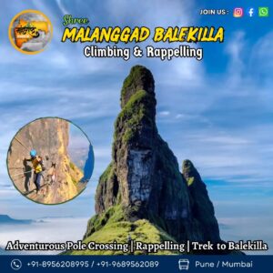 Balekilla climbing and rappelling adventure promotion.
