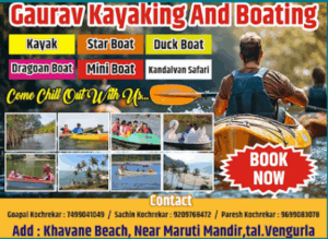 Kayaking and boating at Khavane Beach, Vengurla.