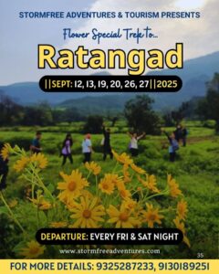 Join flower trek to Ratangad September 2025.