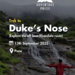 Duke's Nose trekking event, September 2025, Pune