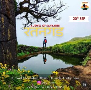 Scenic trekking destination, Ratangad, Sahyadri, September tour info.