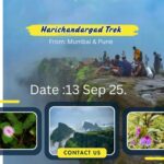 Harichandargad trek event promotion from Mumbai and Pune.