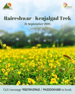 Raireswhar Kenjalgad Trek, September 21, 2025, booking details