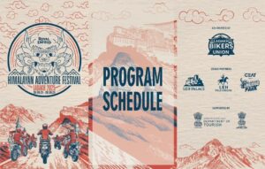 Himalayan Adventure Festival Ladakh 2025 poster.
