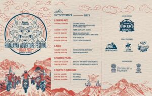 Himalayan Adventure Festival schedule, 26 September events.