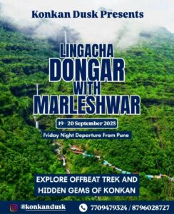 Lingacha Dongar trek, Marleshwar on September 2025