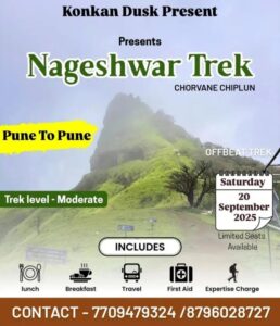 Nageshwar Trek event details and contact information.