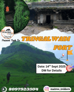 maitree trekkers tringalwadi fort trek 14th sept 2025