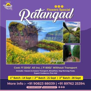 safar sahyadri ratangad 14th sept