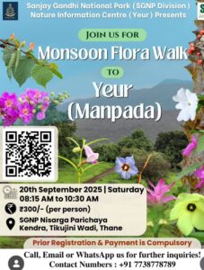 Monsoon Flora Walk at Sanjay Gandhi National Park.