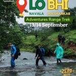 Adventure trek announcement for Lonavala, September 13-14.