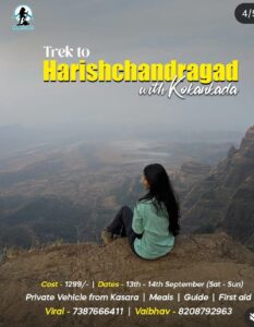 trekholics harishchandragad 13th 14th sept