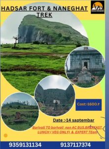 tunga trekkers hadsar and nanehat 14th sept