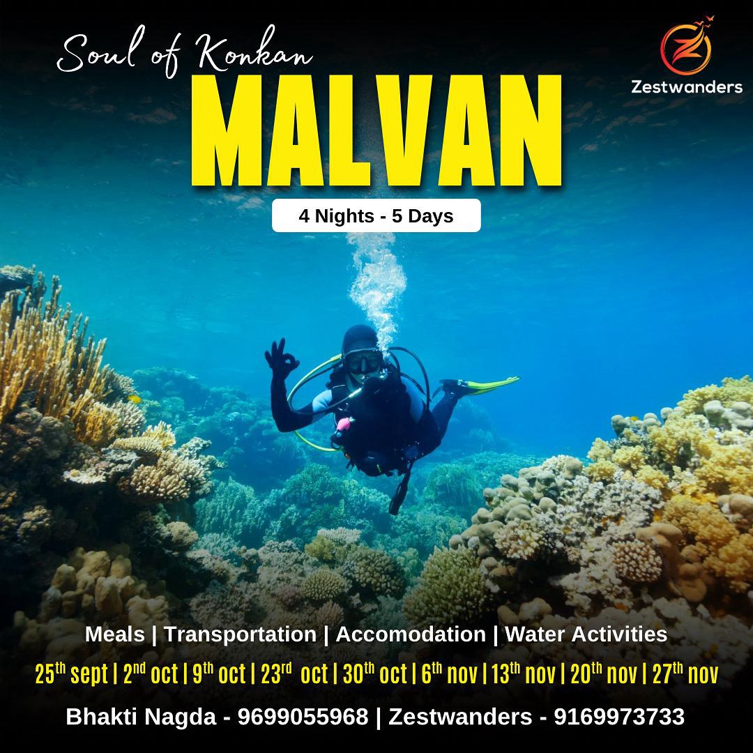 Malvan scuba diving tour package information