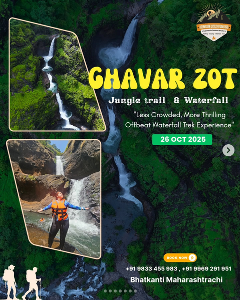 Ghavar Zot Waterfall Trek