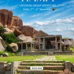 Hampi group travel, ancient ruins, November dates.