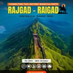 Rajgad-Raigad historical trek, October 24-26 event.