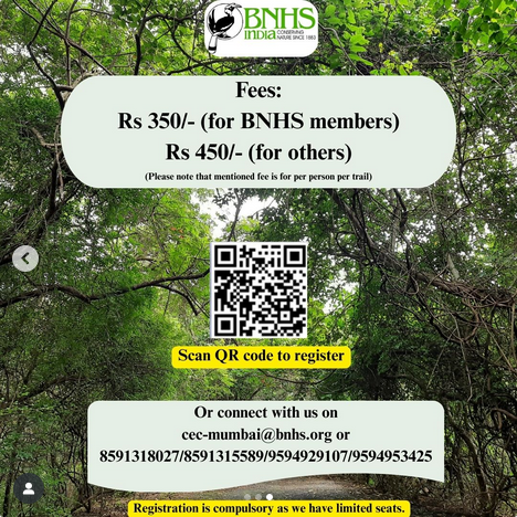 BNHS Conservation Education Centre Goregaon East events October 2025
