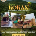 Kokan travel tour, beaches, temples, October 2025.