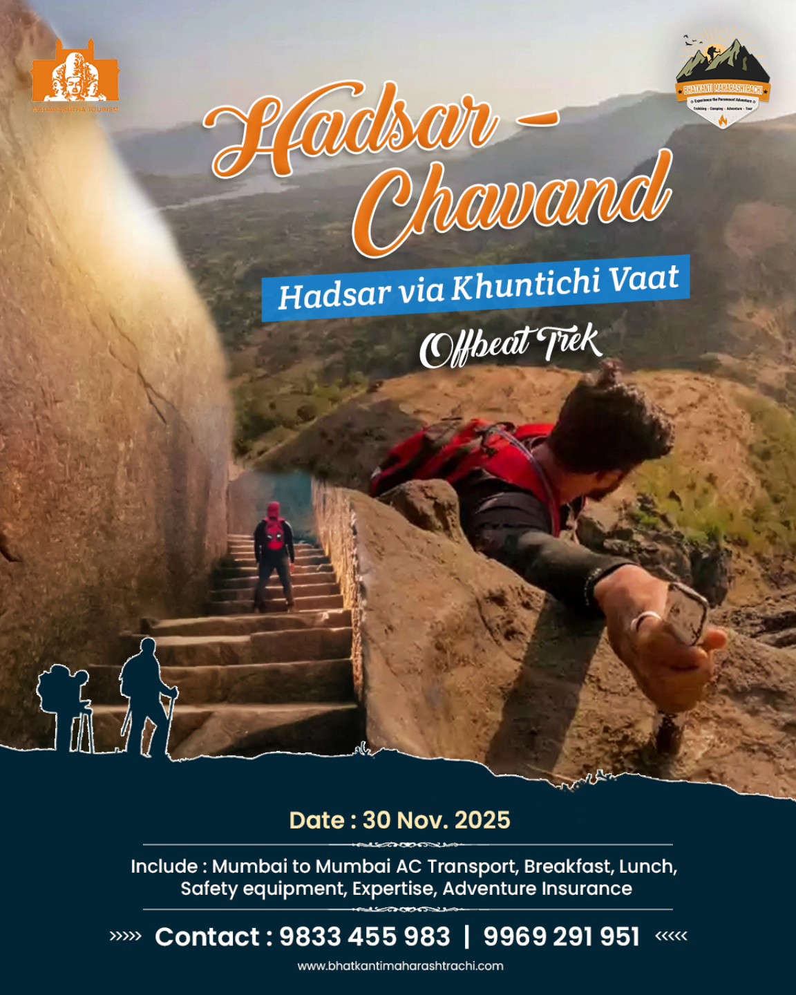 Hadsar Chavand Trek Adventure, November 30, 2025.