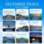 December trekking schedule by Giripremi Adventure Foundation.