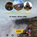 Harishchandragad Kokankada trek, affordable group adventure, 2025.