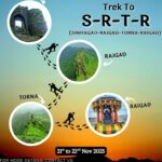 Trek to Sinhagad, Rajgad, Torna, Raigad, November 2025