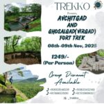 Avchitgad Ghosalgad Fort Trek, Nov 8-9, 2025.