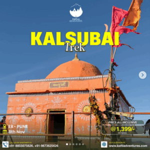 Kalsubai Trek event details and contact information.